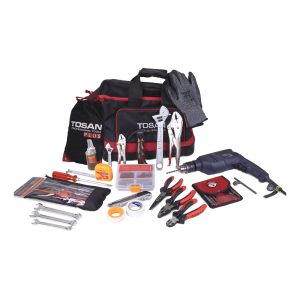 کیت ابزار خانگی 43 پارچه توسن مدل T3501K