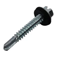 پیچ شیروانی سر مته ای سایز 4 سانت 100 عددی